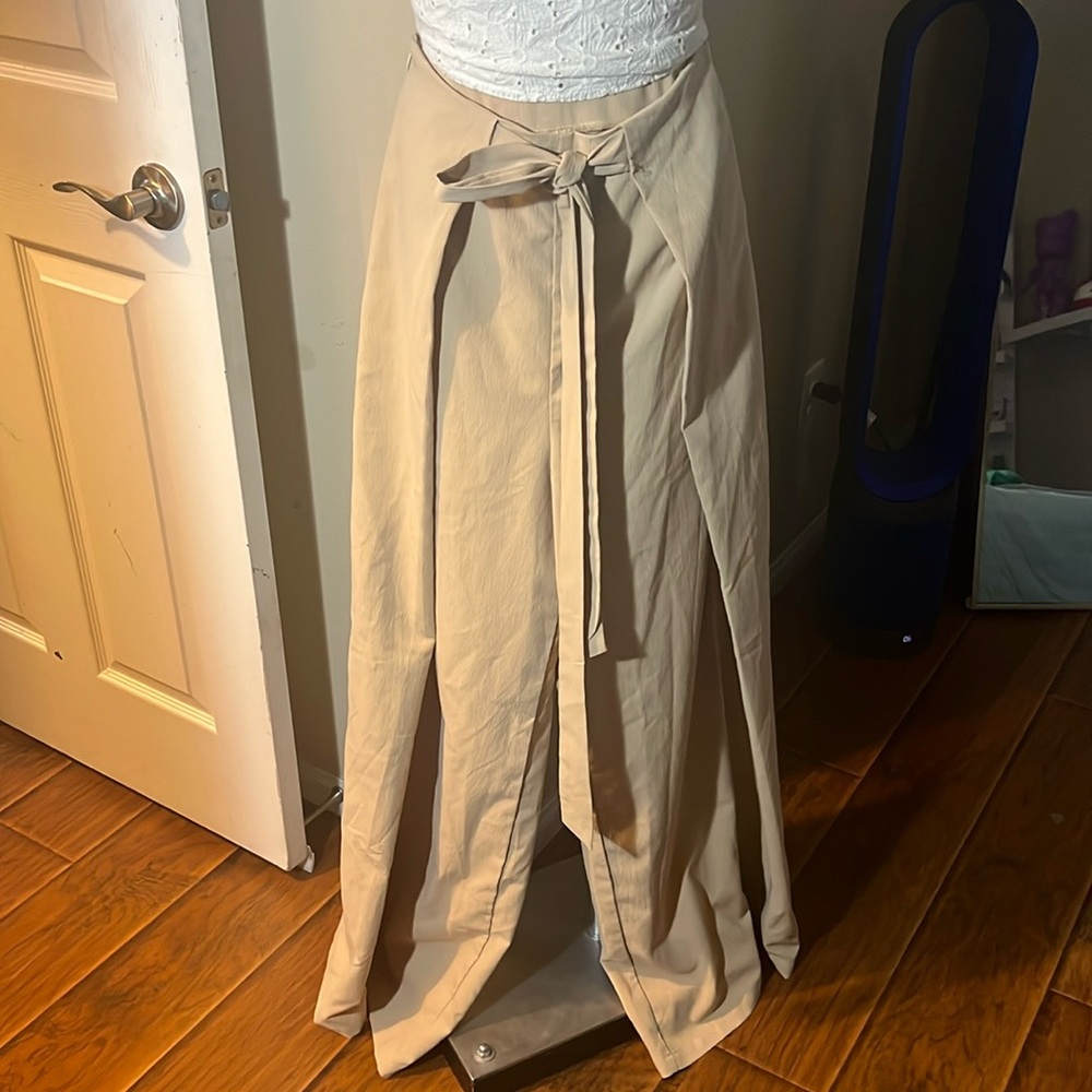 Tan long pants